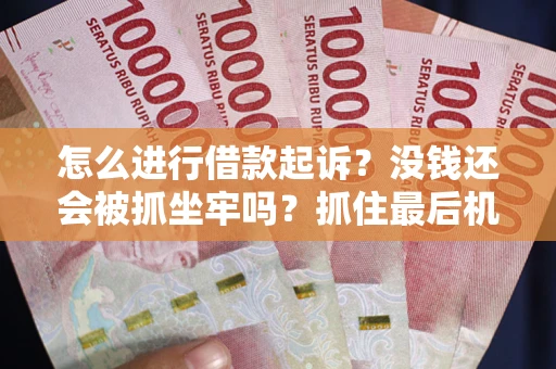 济南怎么进行借款起诉？没钱还会被抓坐牢吗？抓住最后机会！