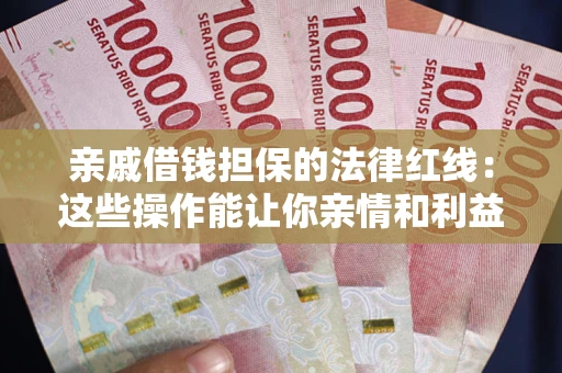 济南亲戚借钱担保的法律红线：这些操作能让你亲情和利益两不误