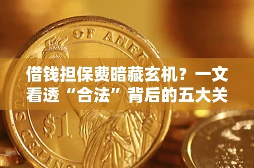 济南借钱担保费暗藏玄机？一文看透“合法”背后的五大关键陷阱