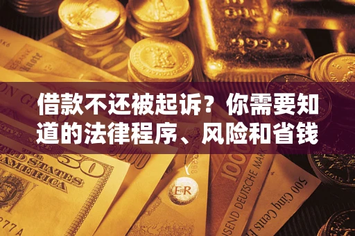 济南借款不还被起诉？你需要知道的法律程序、风险和省钱技巧