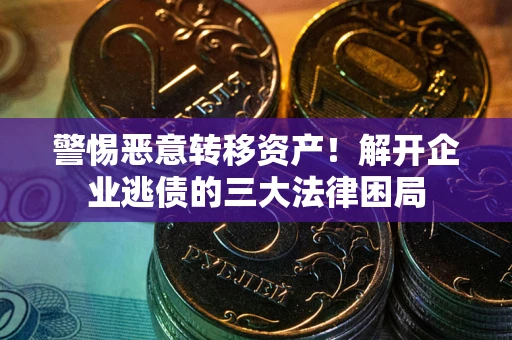济南警惕恶意转移资产！解开企业逃债的三大法律困局