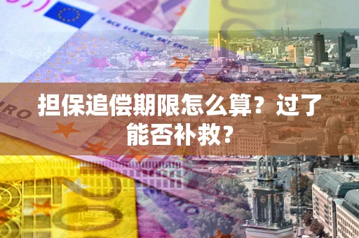 济南担保追偿期限怎么算？过了能否补救？